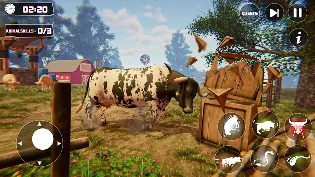 Scary Cow Simulator Rampage Screenshot2