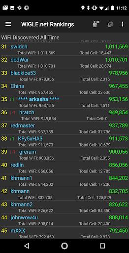 WiGLE WiFi Wardriving Screenshot2