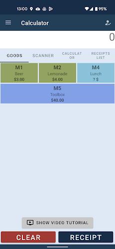 Elementary POS - cash register Screenshot1