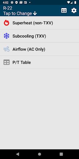 HVACR Check & Charge Screenshot2