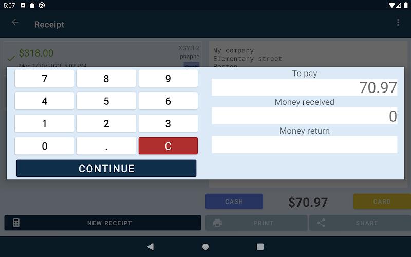 Elementary POS - cash register Screenshot16