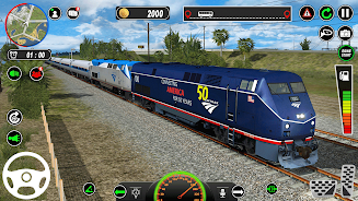 Train Driving Euro Train Games Screenshot7