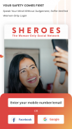 Best free and safe social app for women - SHEROES Screenshot3