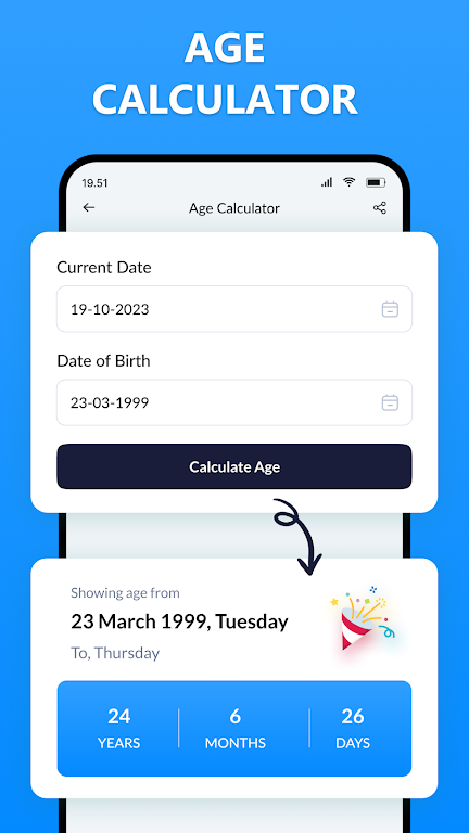 Age Calculator: Bday Countdown Screenshot2