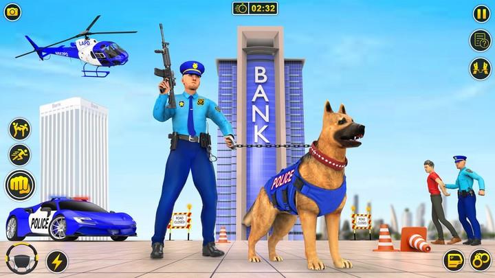 US Police Dog Bank Crime Chase Screenshot1