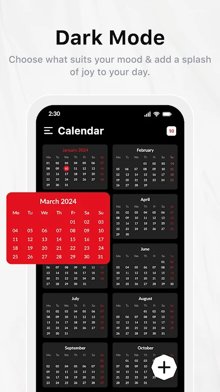 Calendar 2024 Screenshot4