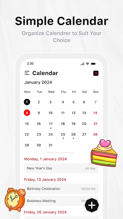 Calendar 2024 Screenshot1