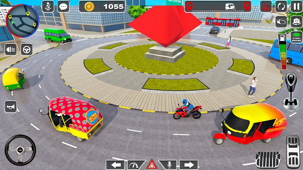 CNG Rickshaw Game TukTuk Auto Screenshot3