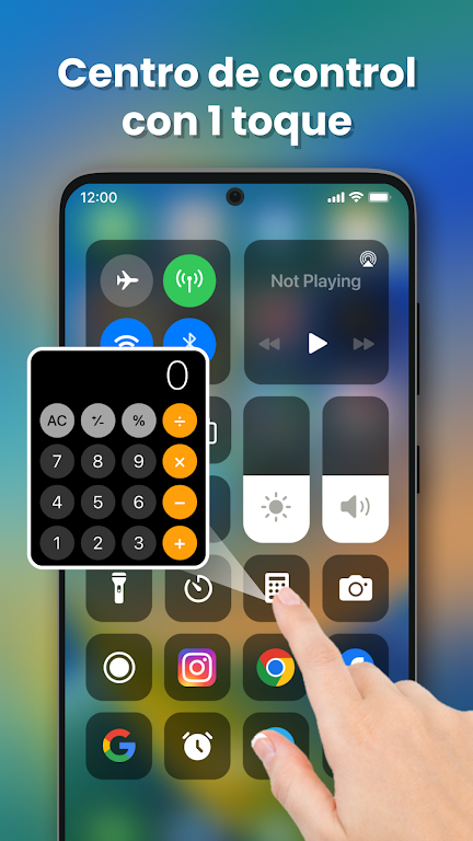 Control Center Simple IOS 17 Screenshot2