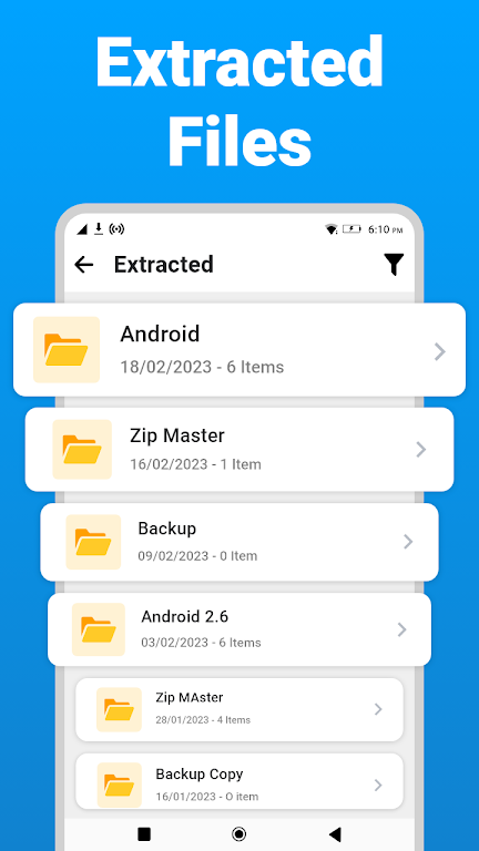 Zip Extractor - UnZIP, UnRAR Screenshot3