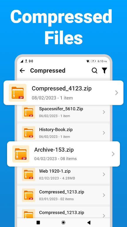 Zip Extractor - UnZIP, UnRAR Screenshot4