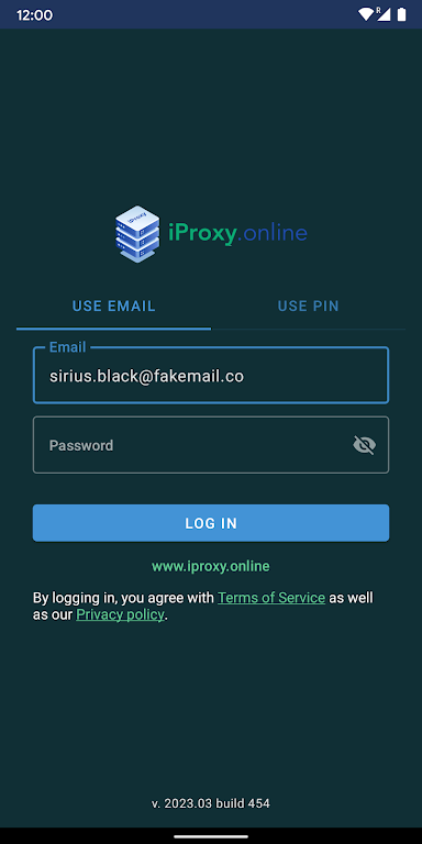 iProxy – Mobile Proxies Screenshot1