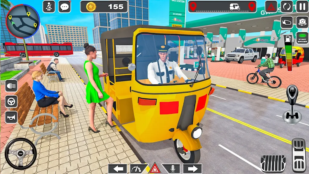 CNG Rickshaw Game TukTuk Auto Screenshot1