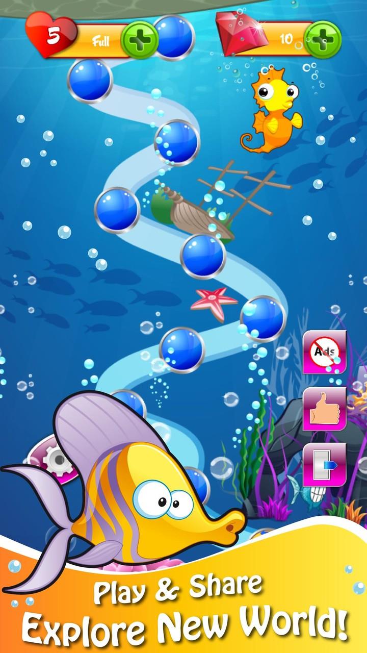 Fish Fantasy Match 3 Game Screenshot2