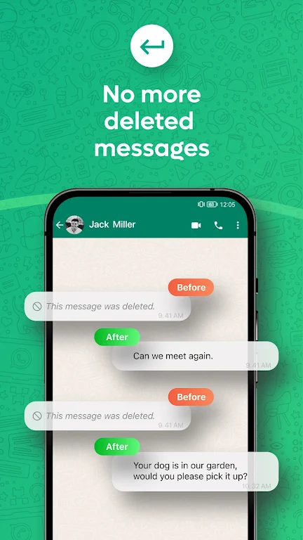 Weye: Recover Deleted Messages Screenshot2