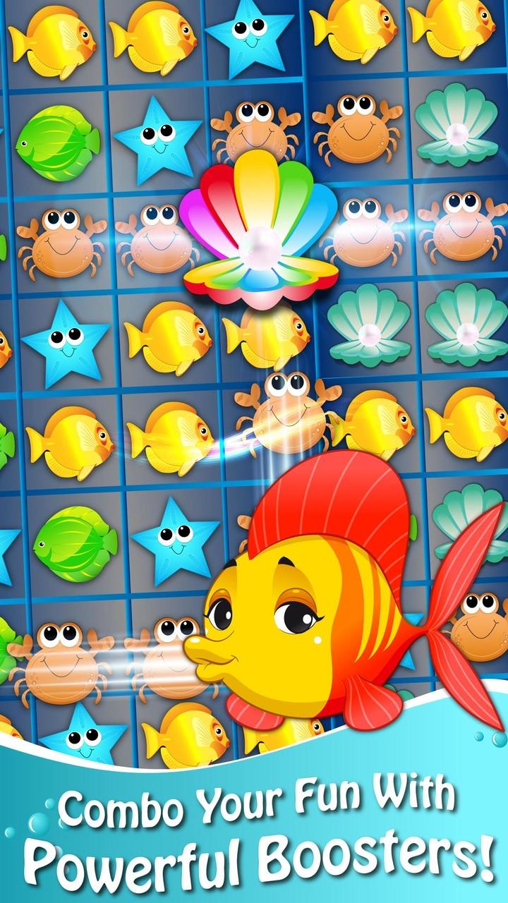 Fish Fantasy Match 3 Game Screenshot3