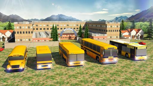 School Bus: Up Hill Driving Screenshot2