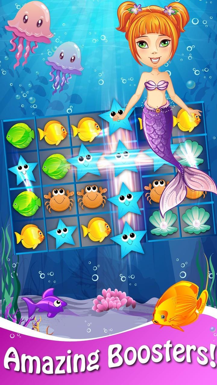 Fish Fantasy Match 3 Game Screenshot4