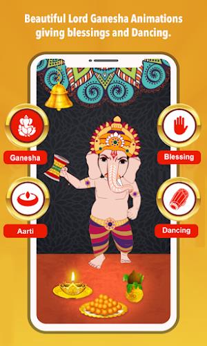 Ganesha Dancing Aarti Blessing Screenshot1