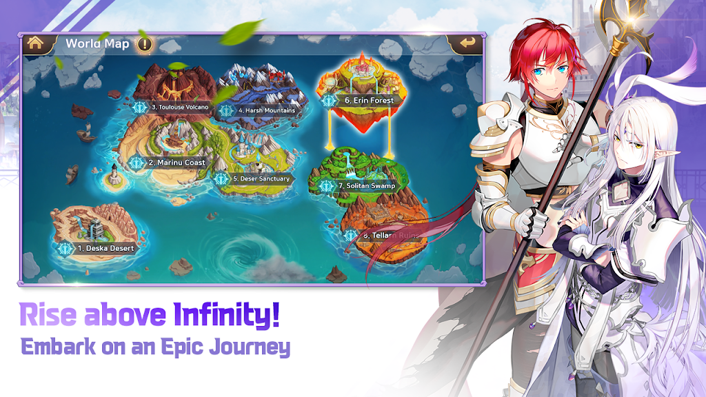 Infinity Saga X : Classic RPG Screenshot2