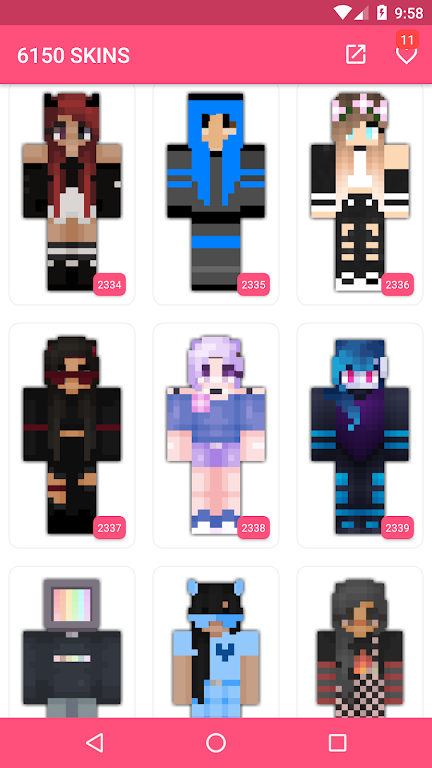 Girls Skins for Craftsman Screenshot1