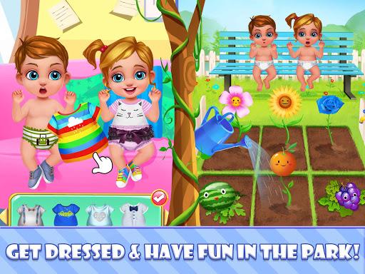 Newborn Sweet Baby Twins 2: Baby Care & Dress Up Screenshot2