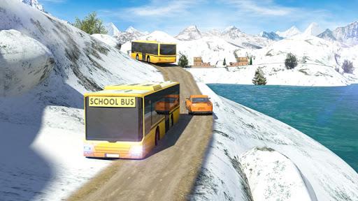 School Bus: Up Hill Driving Screenshot1