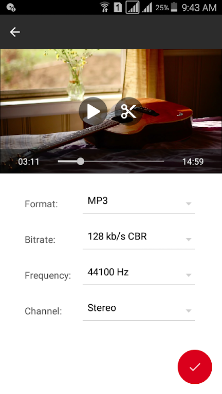 Video to Audio (MP3 AAC OPUS) Screenshot1