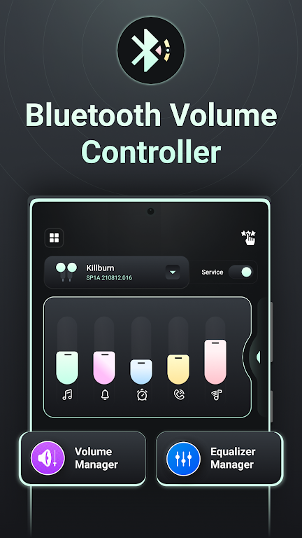 Bluetooth volume controller Screenshot1