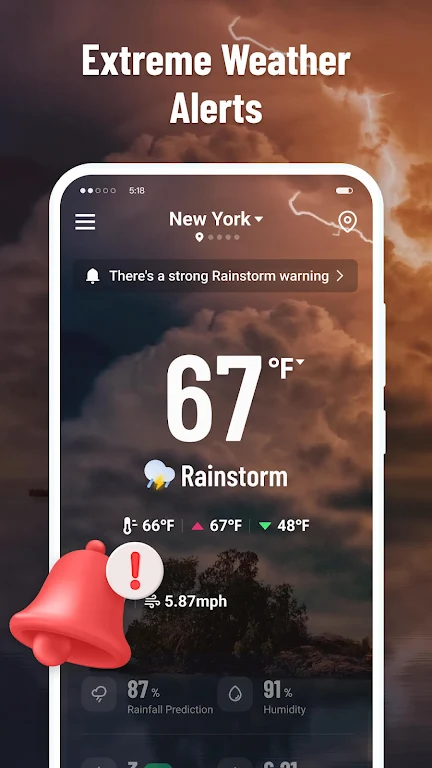 Weather Forecast: Live & Local Screenshot2