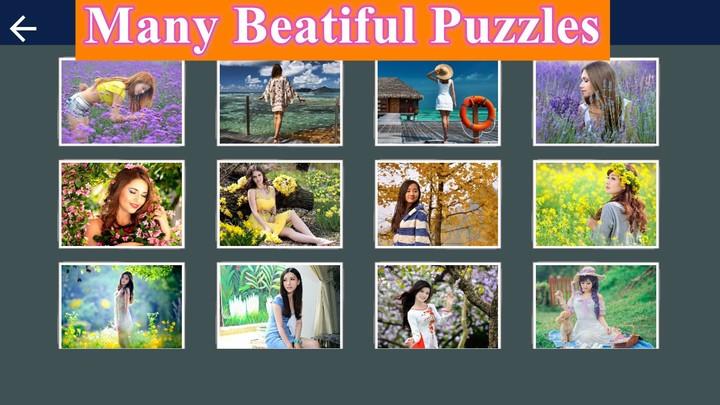 Jigsaw Puzzle -- Beauty Girls Screenshot4