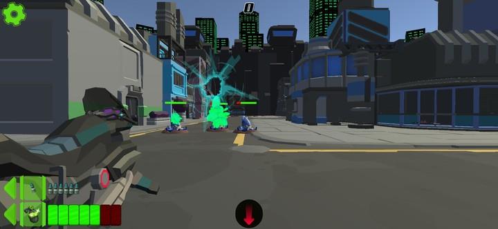 Robots Vs Aliens Death Match Screenshot5