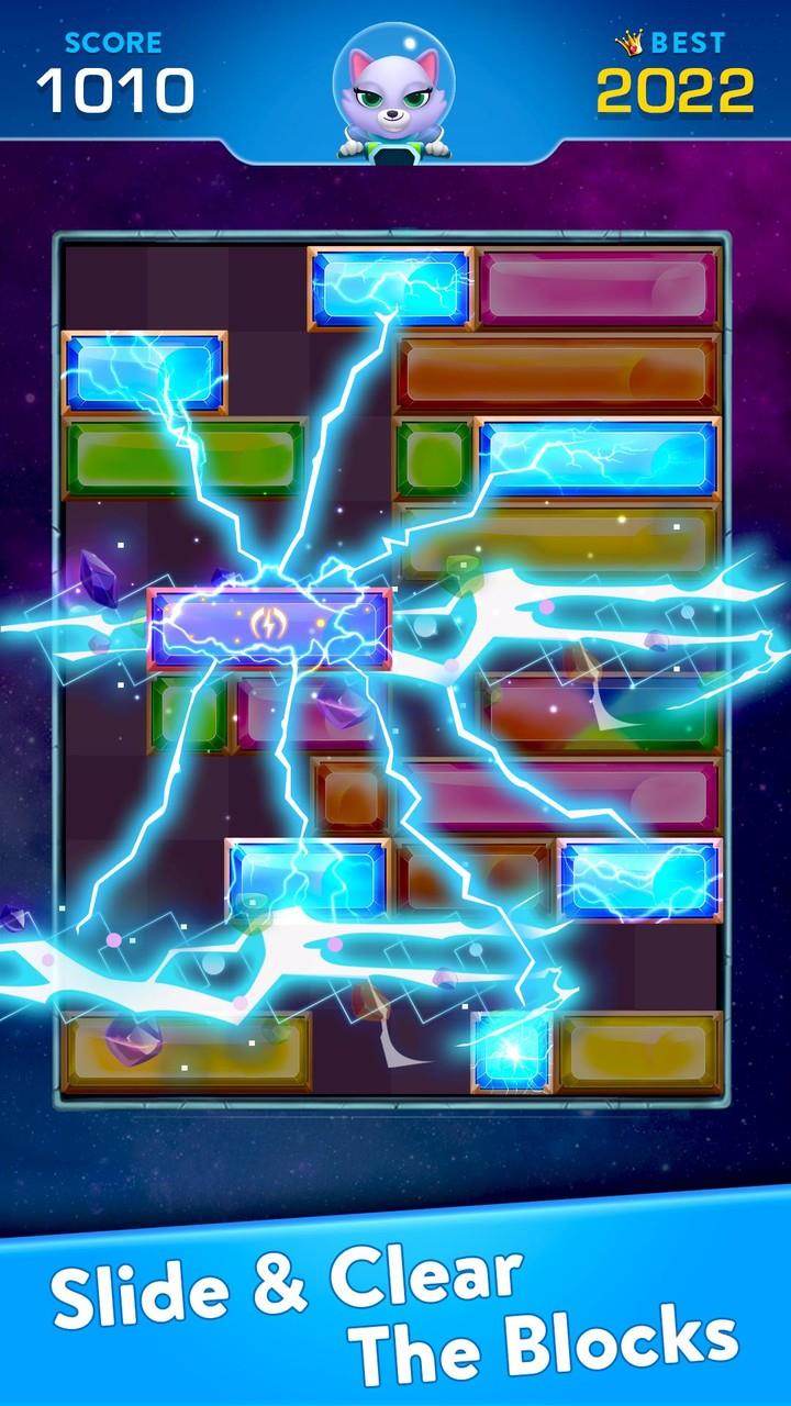 Jewel Drop - Slide Block Puzzle Screenshot1