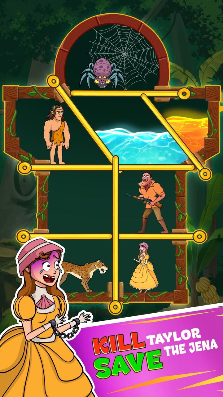 The Jungle Chaos: Pin Puzzle Screenshot3