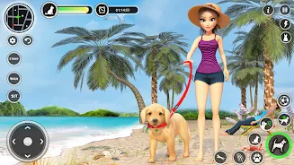 Dog Simulator Pet Dog Games 3D Screenshot1