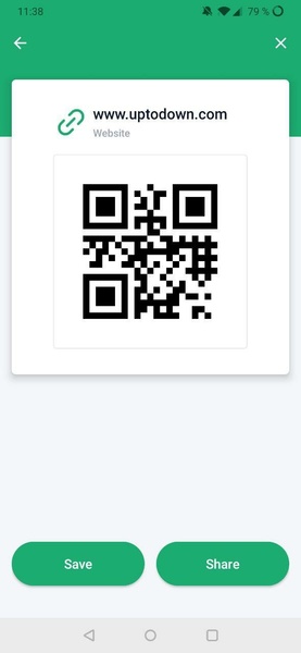 QR Code Reader and Scanner Screenshot1