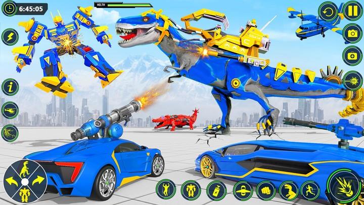 Dino Transform Robot Car Game Screenshot4