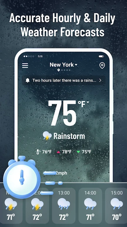 Weather Forecast: Live & Local Screenshot1