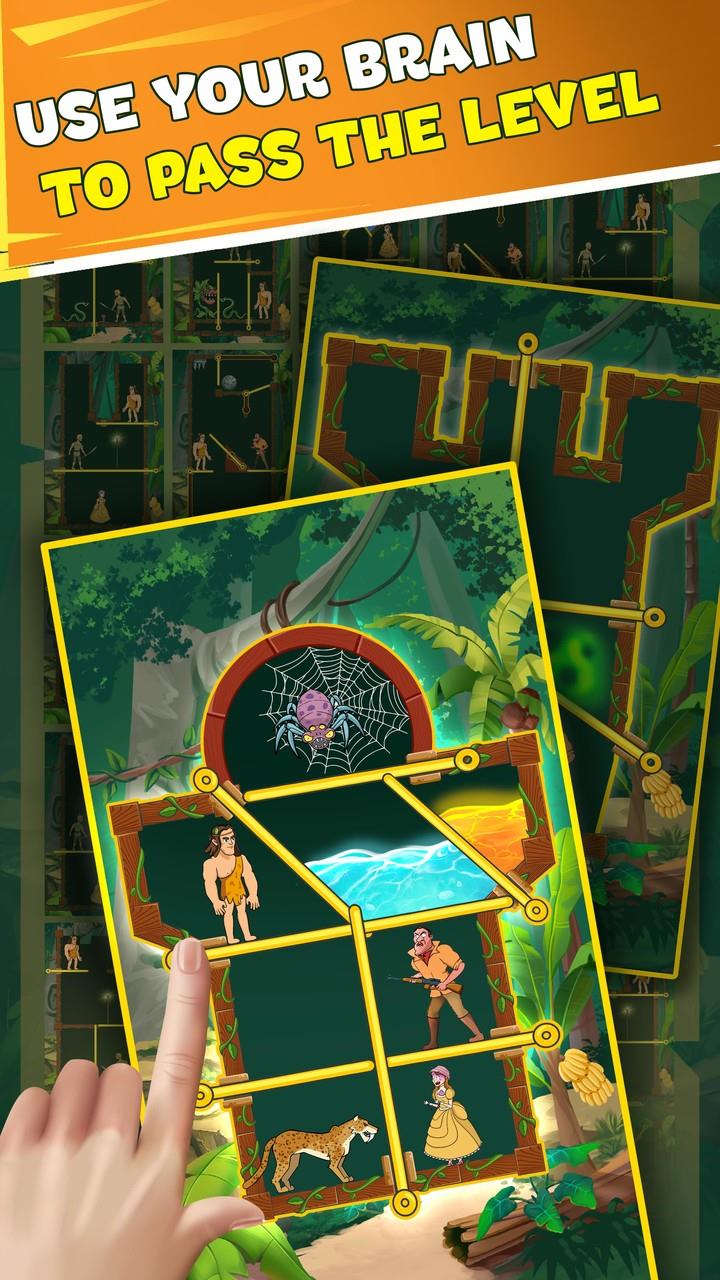 The Jungle Chaos: Pin Puzzle Screenshot5