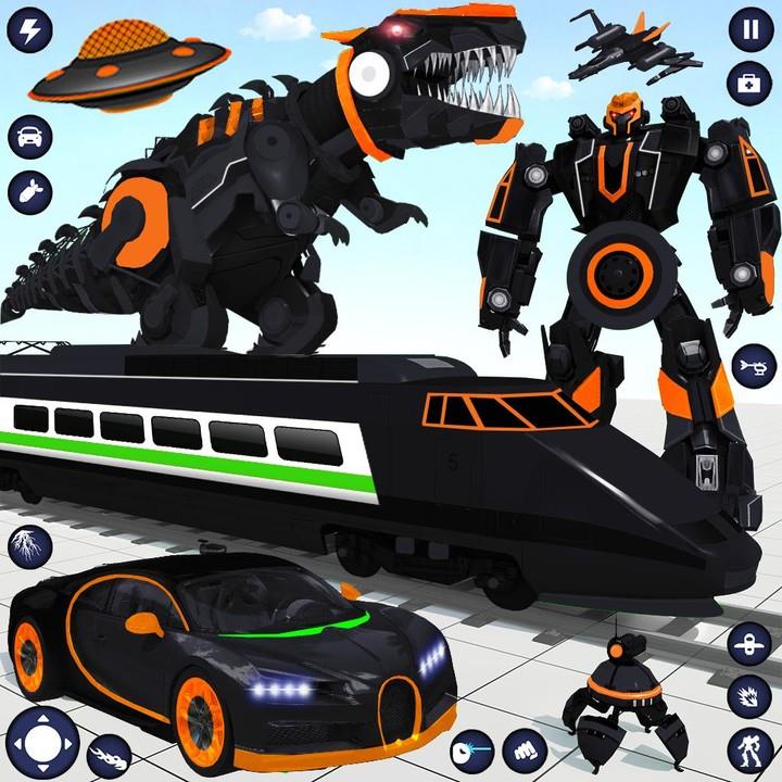 Dino Transform Robot Car Game Screenshot1