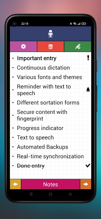 Voice Notepad - Speech to Text Screenshot2