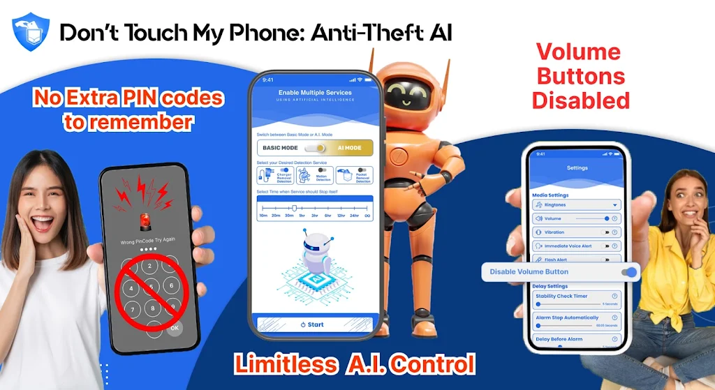 AI AntiTheft Dont Touch Phone Screenshot4