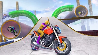 Moto Race Stunt Motorbike Game Screenshot3