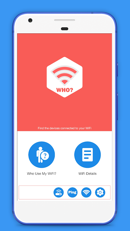 Who uses My WiFi: WiFi scanner Screenshot1