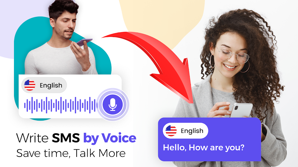 Voice sms typing: SMS by voice Screenshot2