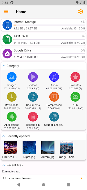 Fennec File Manager Screenshot1