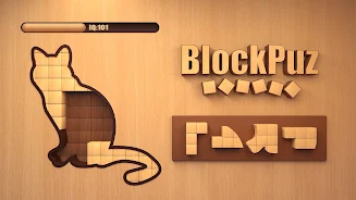 BlockPuz: Wood Block Puzzle Screenshot1