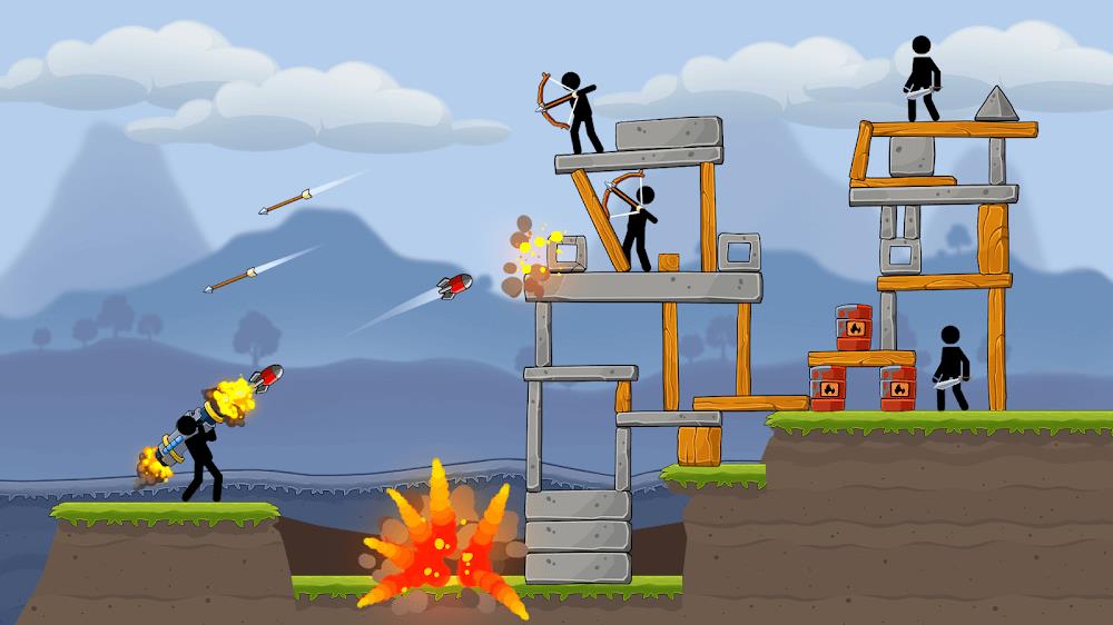 Boom Stick: Bazooka Puzzles Screenshot1