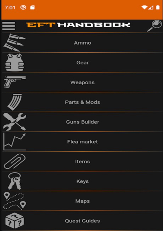 Handbook for EFT Screenshot1
