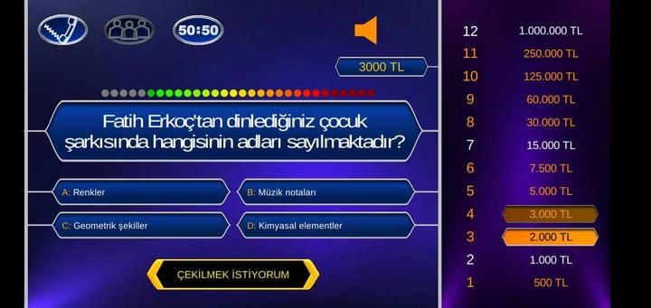 Sesli Sorulu Milyonlar Screenshot5